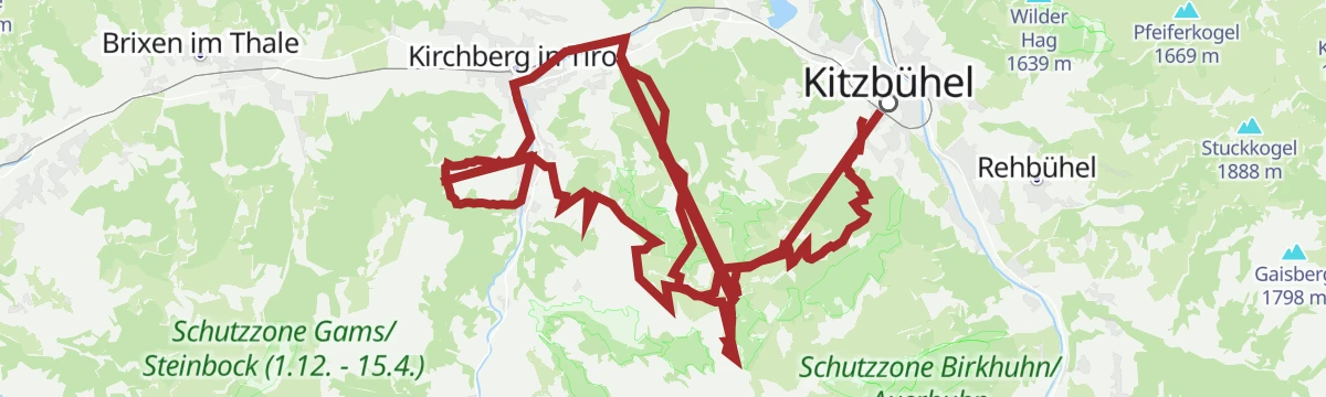 Route map: Dirty GOAT Challenge